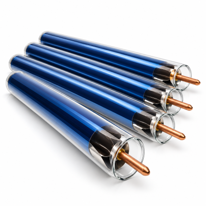 Tuburi vidate si heat pipe pentru panouri solare